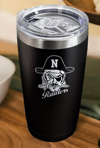Laser Engraved 20oz Beverage Tumbler with slider lid