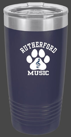 20 oz. Stainless Steel Vacuum Insulated Ringneck Tumbler with Clear Lid