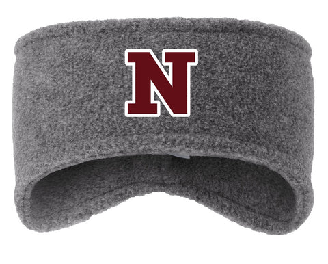 Stretch Fleece Headband Embroidered Design