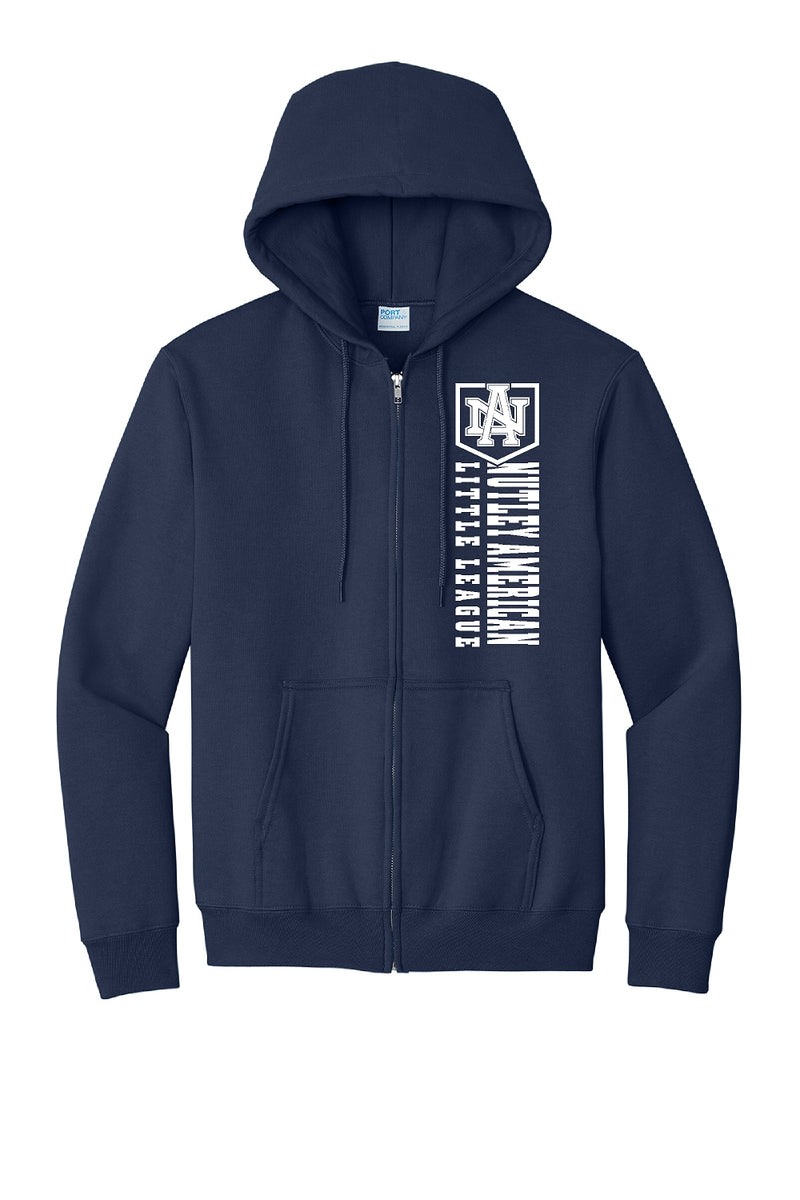 Nutley American Full Zip Hoodie Sign Explosion LLC