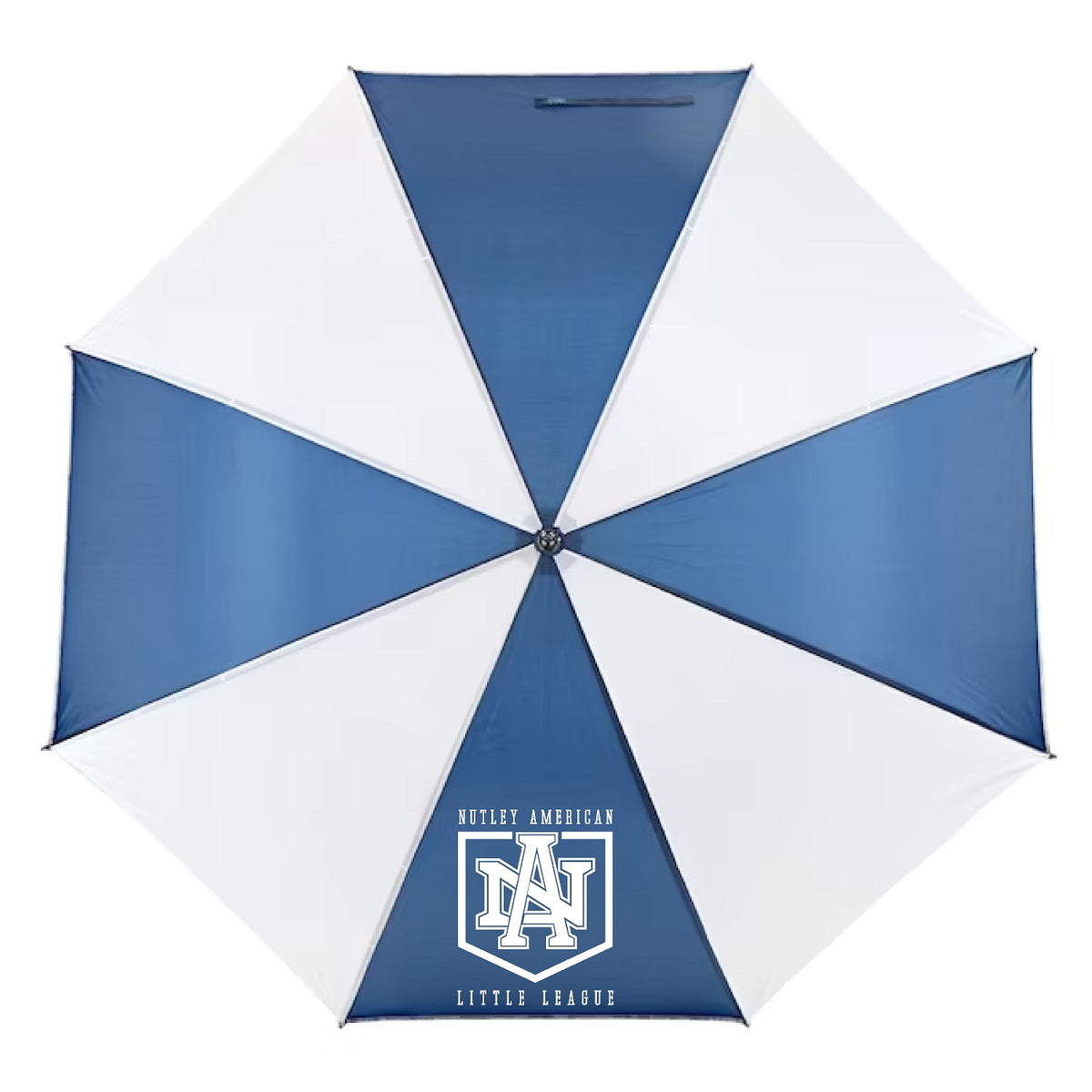 60 inch Nutley American Golf Umbrella Blue and White Umbrella Sign Explosion LLC