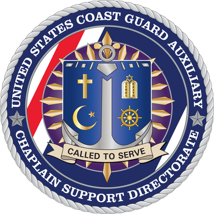 US Coast Guard Auxiliary Chaplain Alternate Work Uniform Polo