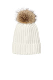 EMBROIDERED POM-POM HAT