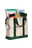 Port Authority® - Ideal Twill Two-Tone Shopping Tote