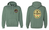 Hooded Sweatshirt Round Left Chest (5 Color Options)