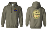 Hooded Sweatshirt Round Left Chest (5 Color Options)