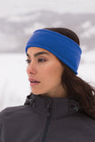 Stretch Fleece Headband Embroidered Design