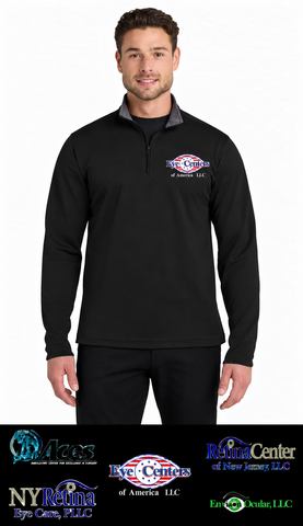 Port Authority® Silk Touch™ Performance 1/4-Zip Embroidered