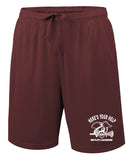 COACH DOUGH QUOTE-HERE'S YOUR HELP Lacrosse Performance Two Pocket Short (2 color options)