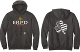 Carhartt® Midweight Hooded Sweatshirt ERPD Front