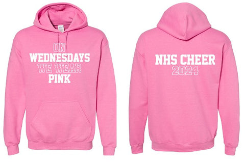 Pink Hooded Sweatshirt