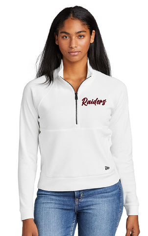 New Era® Women's STS 1/2-Zip Embroidered Left Chest