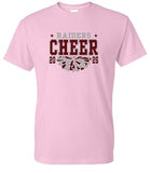 Cheer T-Shirt Metallic silver design. N