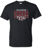 Cheer T-Shirt Metallic silver design. N