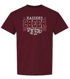 Cheer T-Shirt Metallic silver design. N