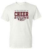 Cheer T-Shirt Metallic silver design. N