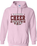 Hooded Sweatshirt Metallic Silver Design N