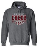 Hooded Sweatshirt Metallic Silver Design N