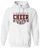 Hooded Sweatshirt Metallic Silver Design N