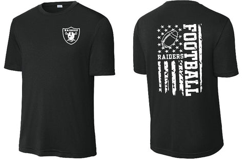 Performance Short Sleeve T-Shirt Flag Design