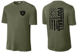 Performance Short Sleeve T-Shirt Flag Design