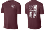 Performance Short Sleeve T-Shirt Flag Design