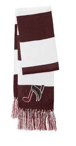 EMBROIDERED Team Color Scarf