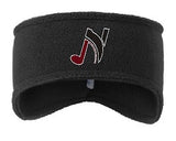 Stretch Fleece Headband Embroidered Design