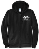 Full Zip Hooded Sweatshirt (2color options)