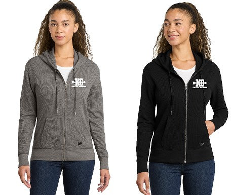 New Era® Women's Thermal Full-Zip Hoodie