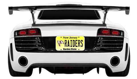 Raiders License Plate (choice of 2 designs)