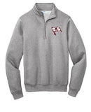 Embroidered 1/4 Zip Sweatshirt