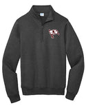 Embroidered 1/4 Zip Sweatshirt