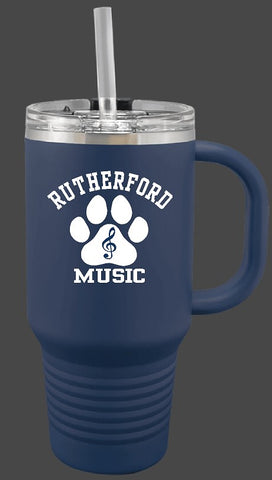 Polar Camel 32oz. Navy Travel Mug