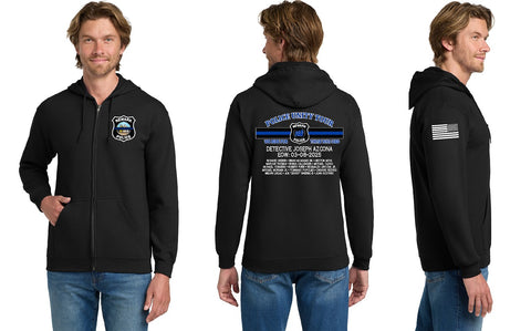 Full Zip Heavy-Blend Hooded Sweatshirt