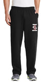 Open Bottom Fleece Sweatpants (2 color options)
