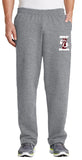 Open Bottom Fleece Sweatpants (2 color options)