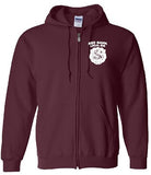 Full Zip Hooded Sweatshirt