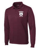 Performance Long Sleeve Polo Embroidered (2 color options)