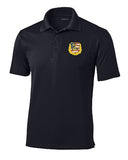 Flag Badge Performance Short Sleeve Polo Embroidered (3 color options)