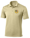 Flag Badge Performance Short Sleeve Polo Embroidered (3 color options)