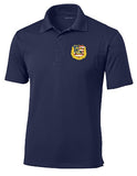 Flag Badge Performance Short Sleeve Polo Embroidered (3 color options)