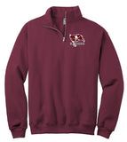 Embroidered Quarter Zip