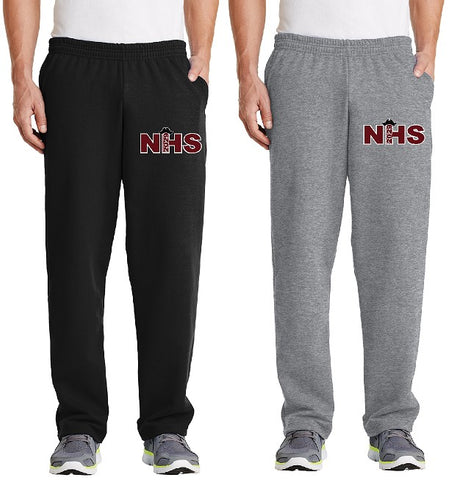 Open Bottom Sweatpants