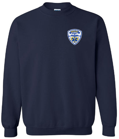 Full Color Left Chest Crew Neck Sweatshirt