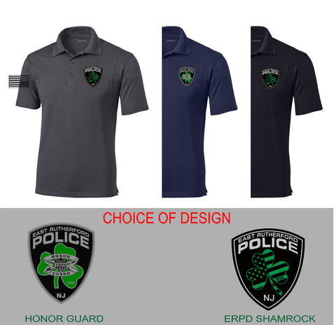 Performance Short Sleeve Polo Embroidered (3 color options)
