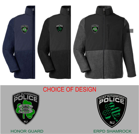 Embroidered Fleece Jacket (3 color options)