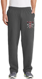 Open Bottom Fleece Sweatpants