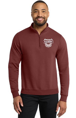 1/4 Zip Sweatshirt Embroidered