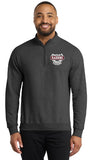 1/4 Zip Sweatshirt Embroidered